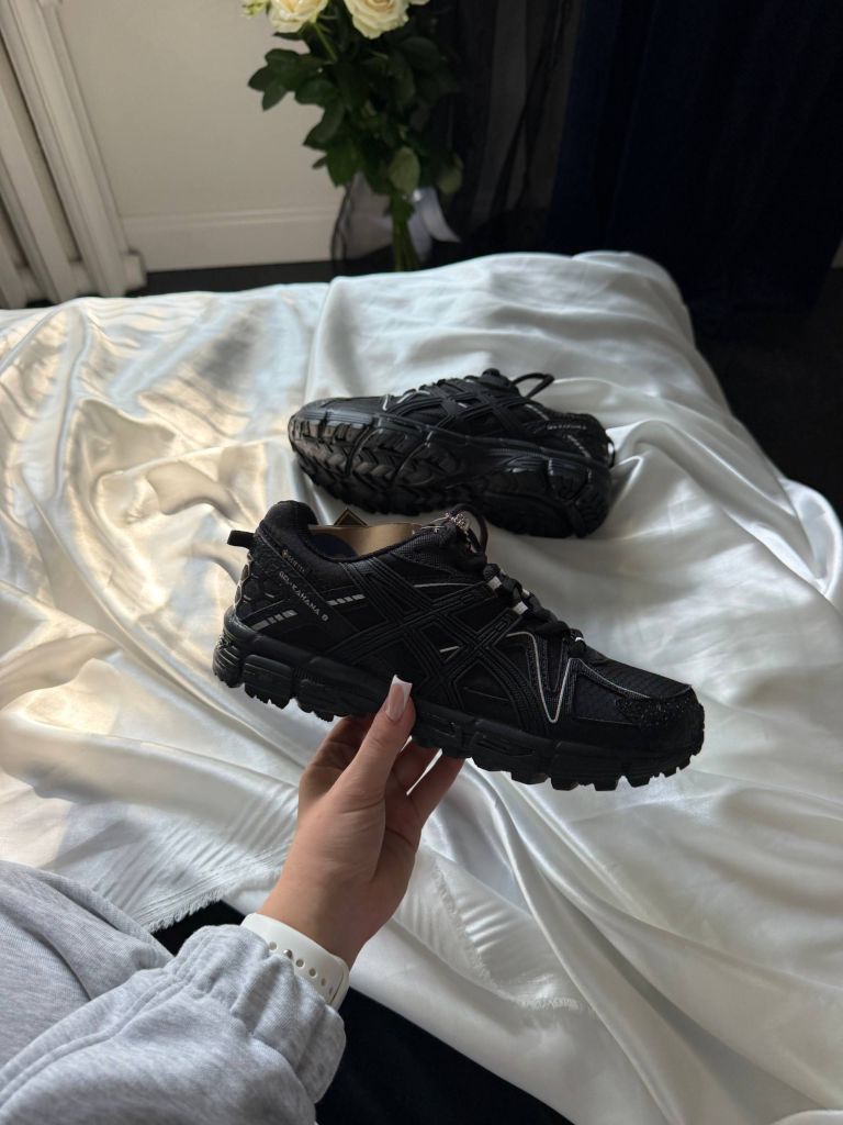 Кросівки термо Asics Gel Kahana 8 Black White Gore-Tex