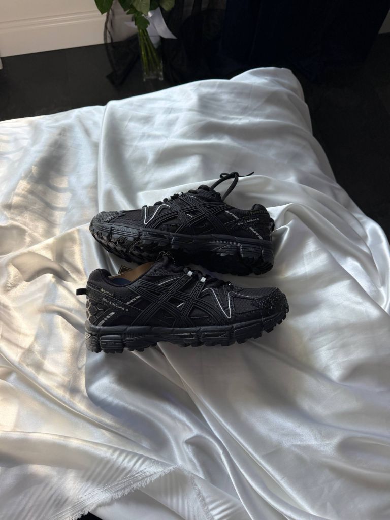 Кросівки термо Asics Gel Kahana 8 Black White Gore-Tex