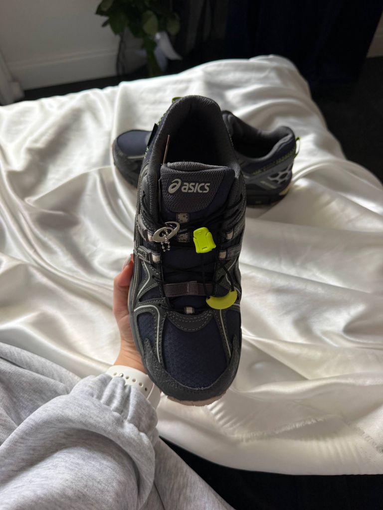 Кросівки термо Asics Gel Kahana 8 Grey Black Green Gore-Tex
