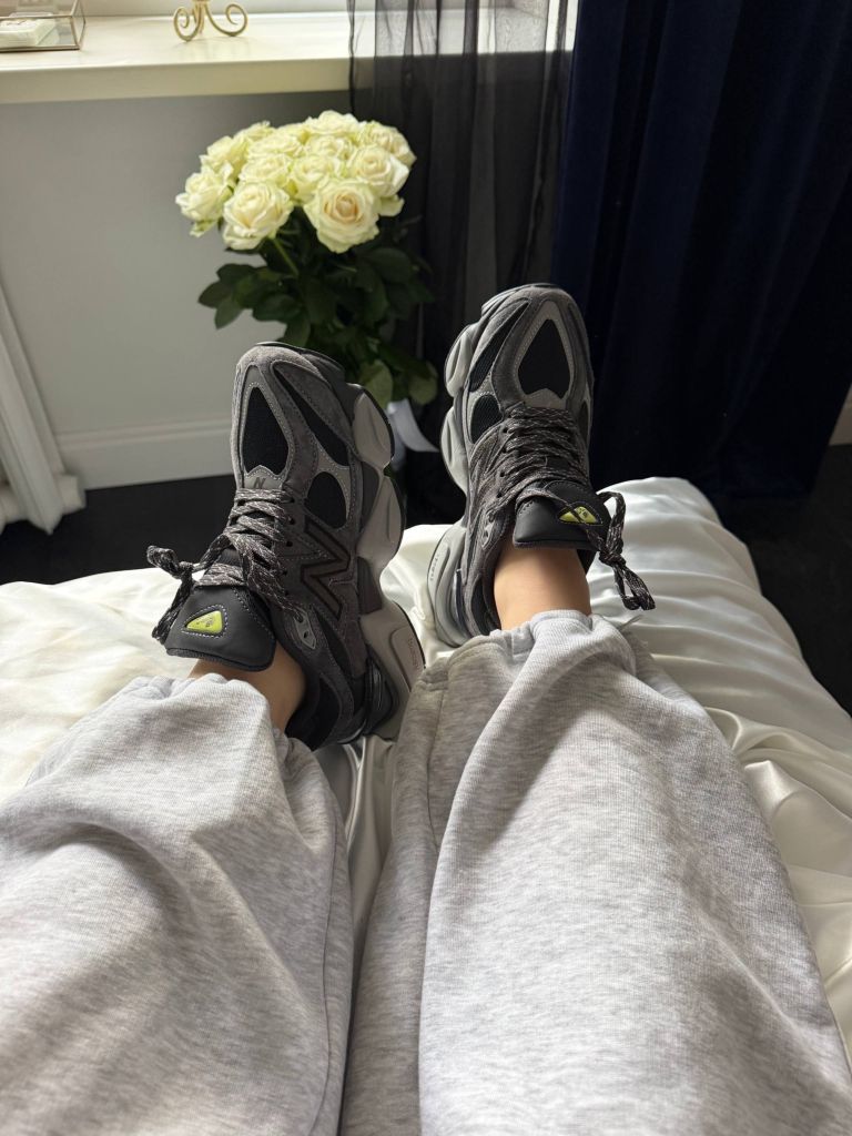 Кросівки вологостійкі New Balance 9060 Grey Green CorDura