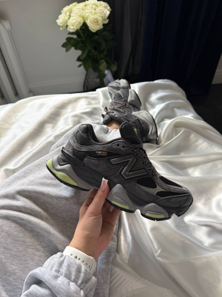 Кросівки вологостійкі New Balance 9060 Grey Green CorDura