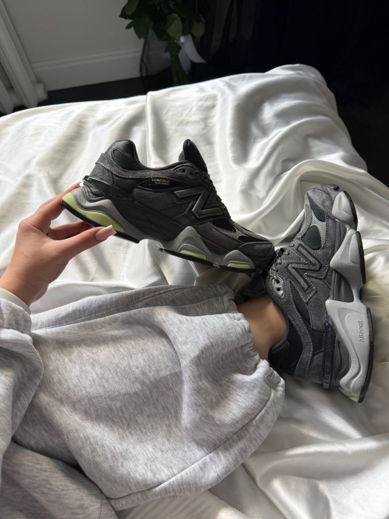 Кросівки вологостійкі New Balance 9060 Grey Green CorDura