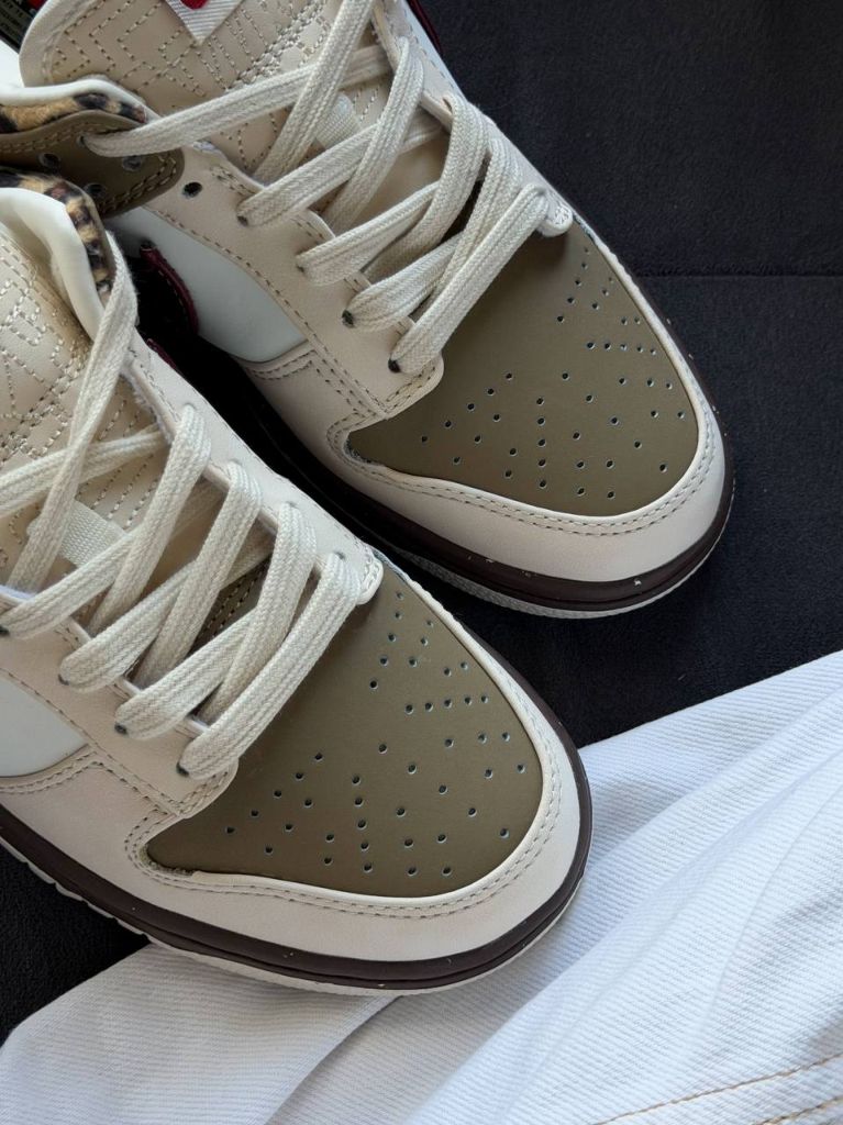 Кросівки Nike Dunk Low Khaki Leopard