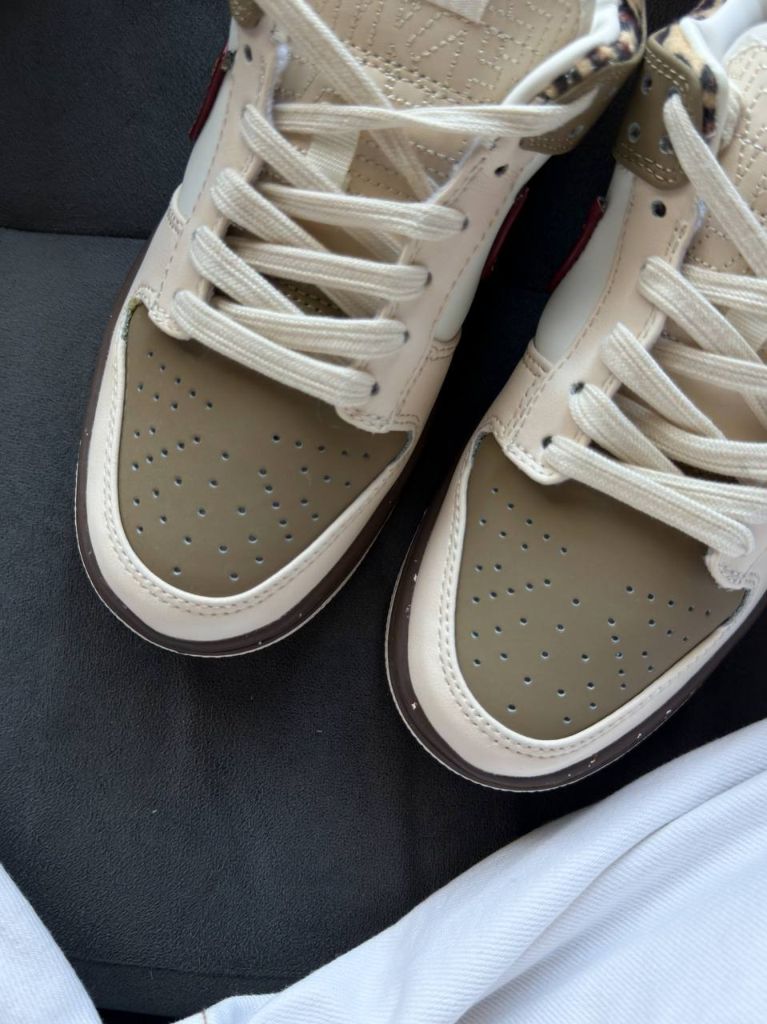 Кросівки Nike Dunk Low Khaki Leopard