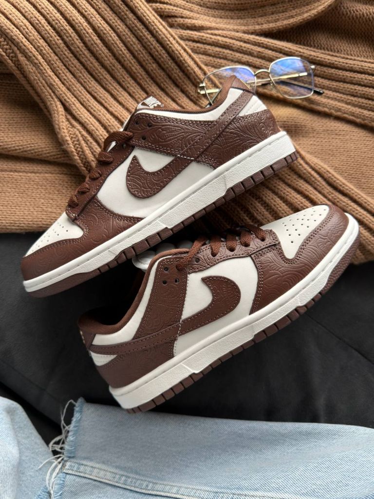 Кросівки Nike Dunk Low Sail Fauna Brown