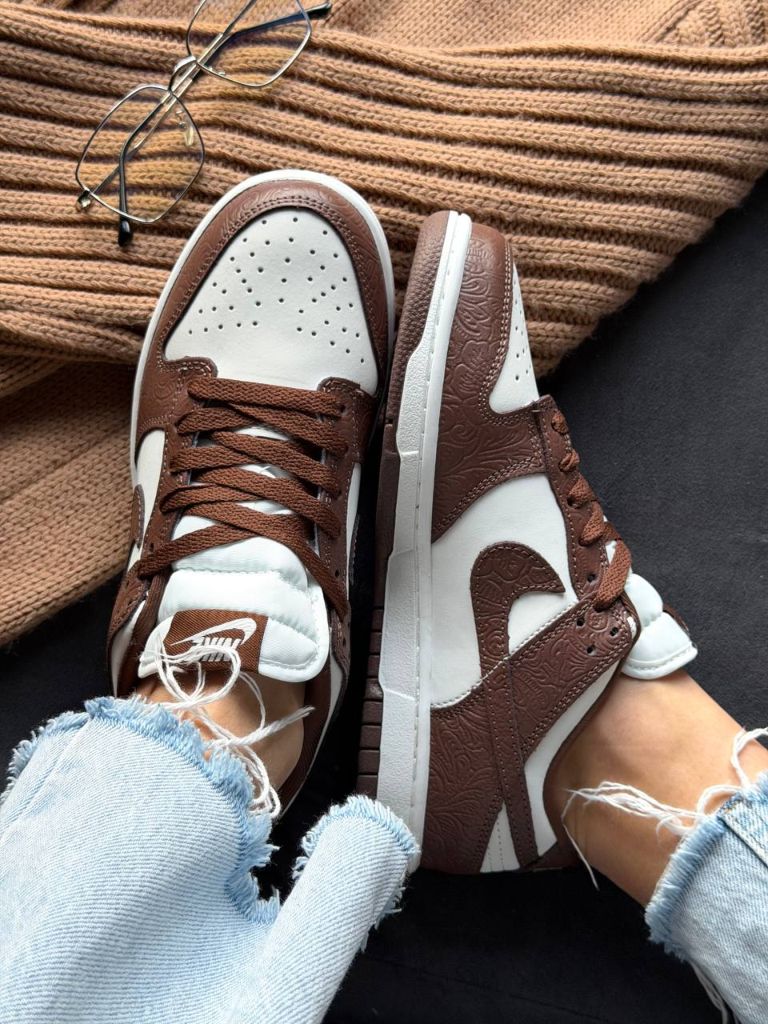 Кросівки Nike Dunk Low Sail Fauna Brown