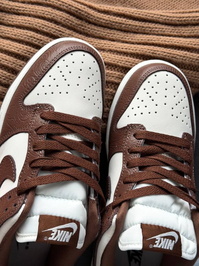 Кросівки Nike Dunk Low Sail Fauna Brown