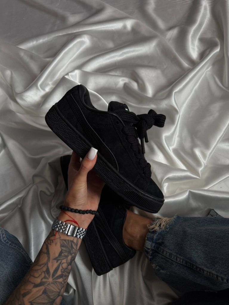 Кеди чорні Puma Suede XL Black
