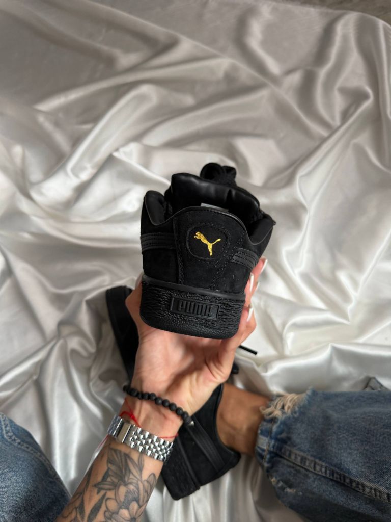 Кеди чорні Puma Suede XL Black