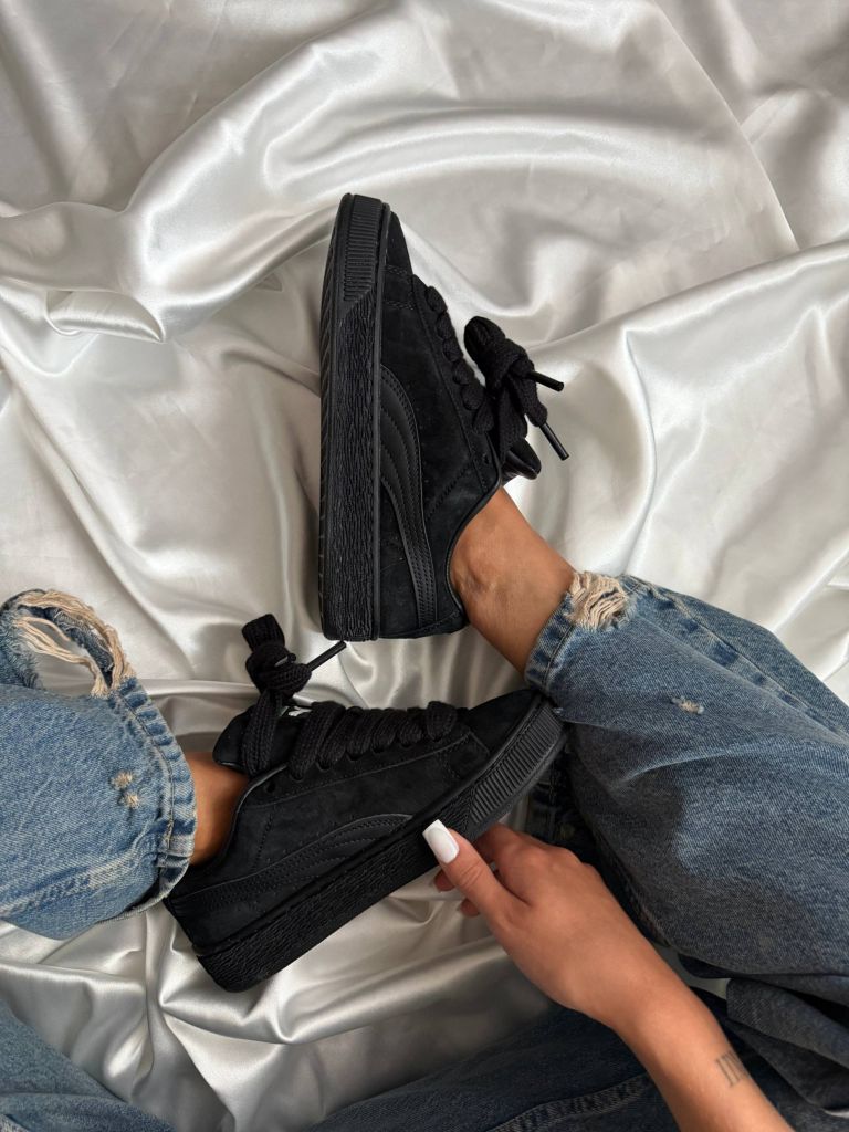 Кеди чорні Puma Suede XL Black