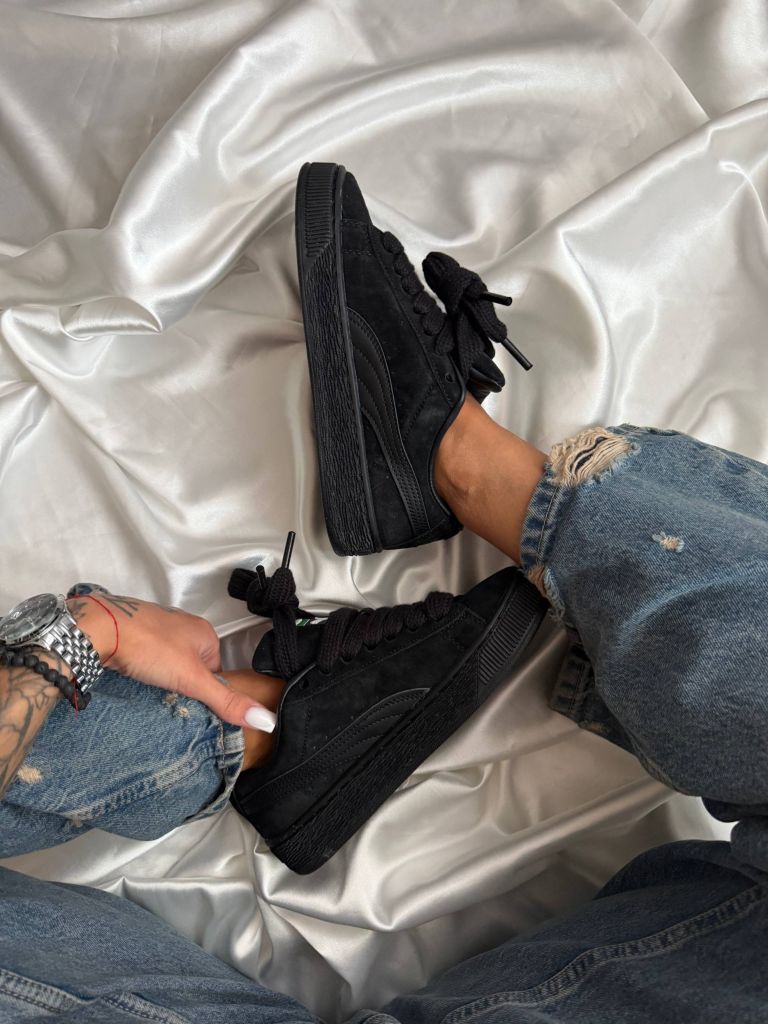 Кеди чорні Puma Suede XL Black