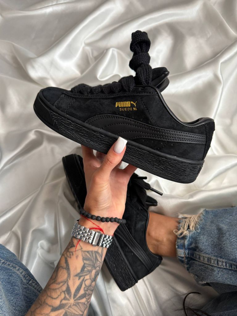 Кеди чорні Puma Suede XL Black