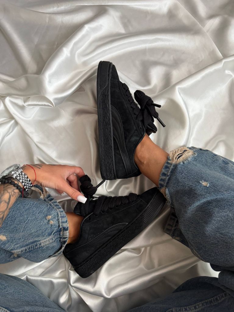 Кеди чорні Puma Suede XL Black