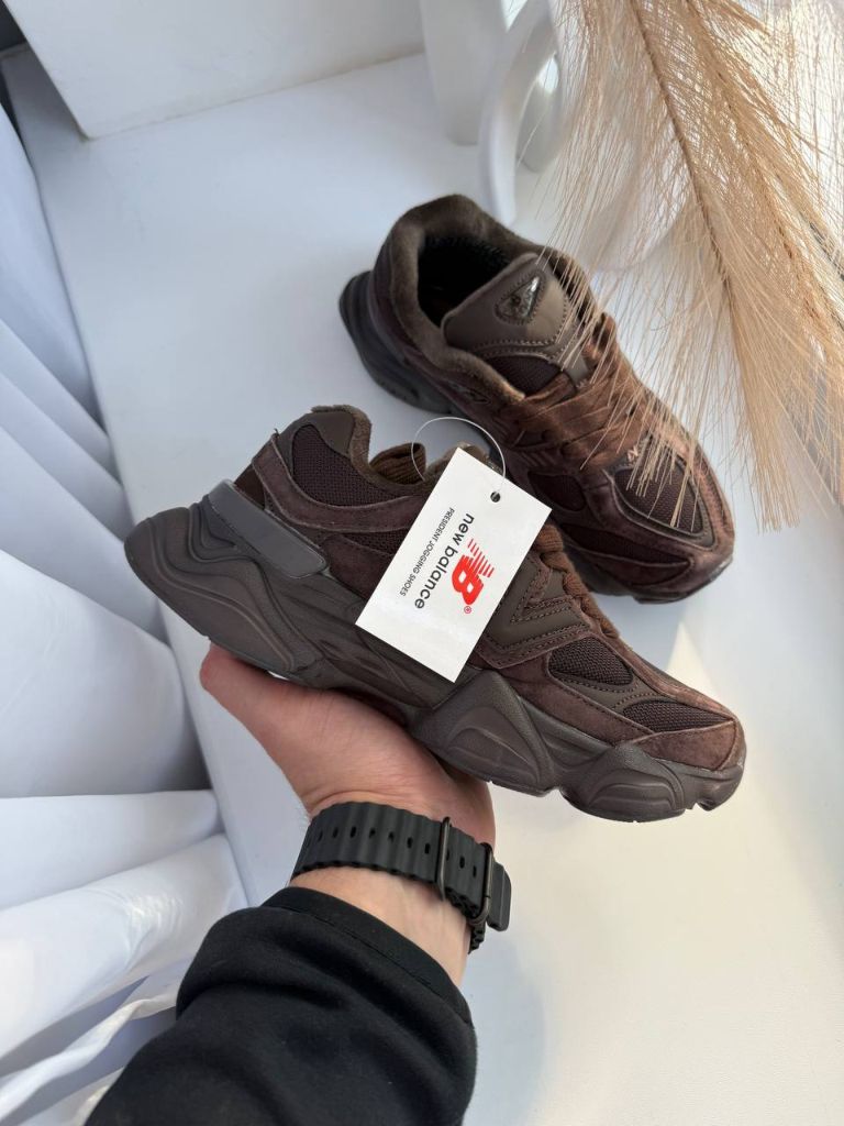 Кросівки термо New Balance 9060 Dark Brown