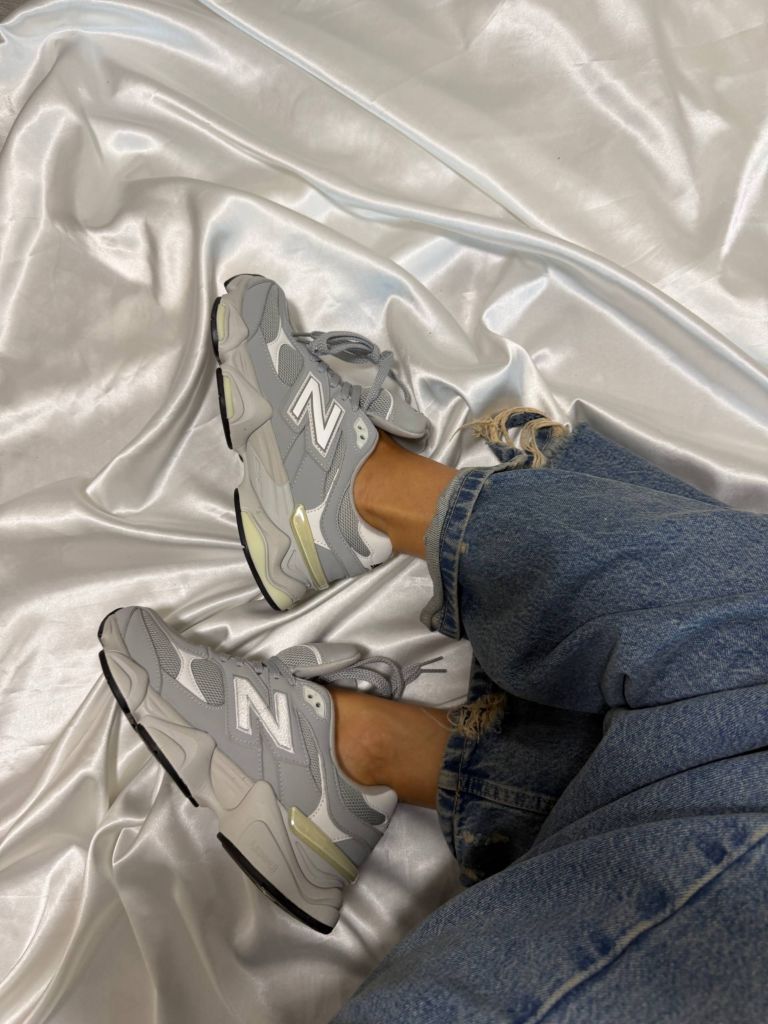 Кросівки New Balance 9060 Light Grey White Leathe