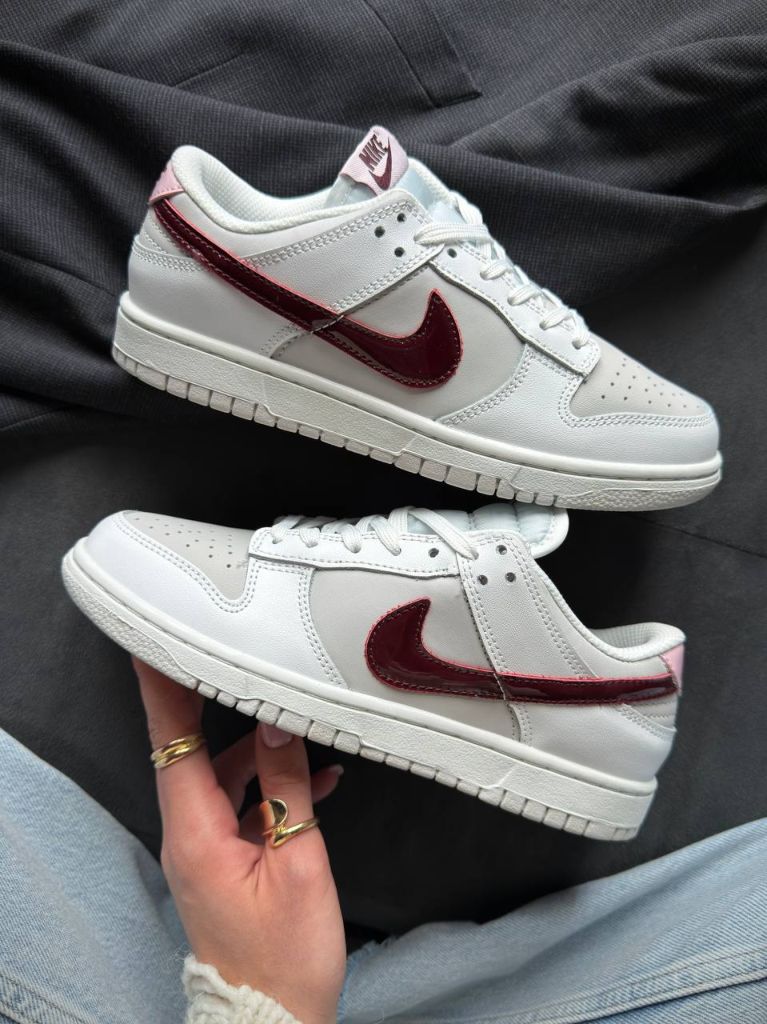 Кросівки Nike Dunk Low Sail Burgundy Crush