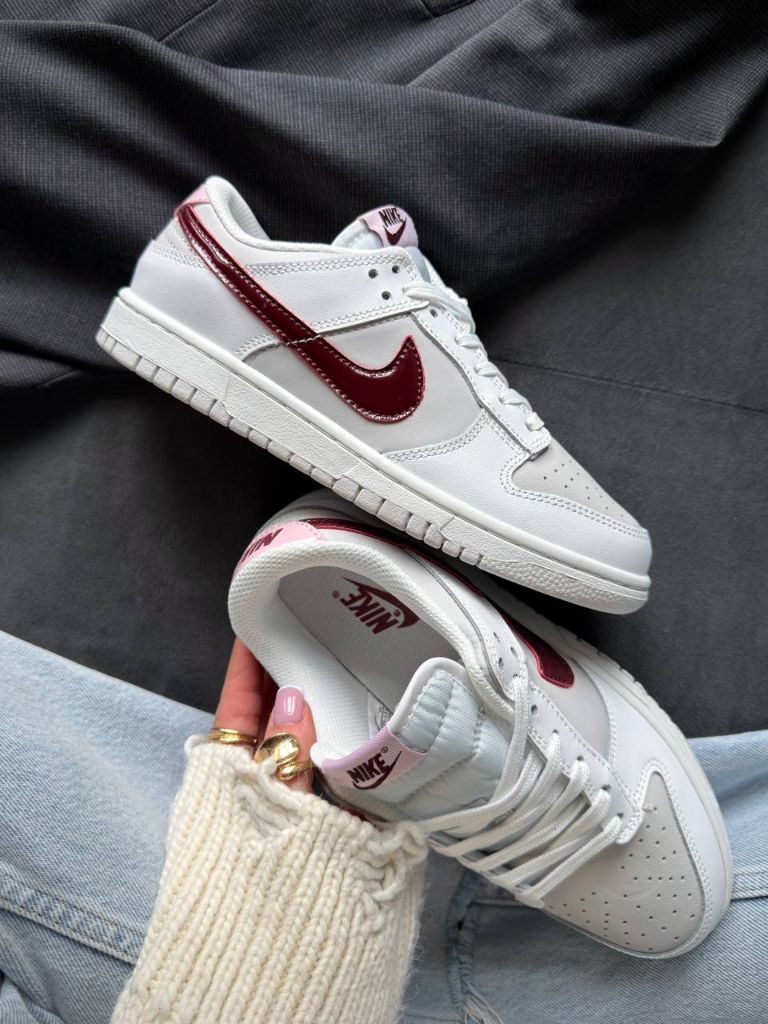 Кросівки Nike Dunk Low Sail Burgundy Crush