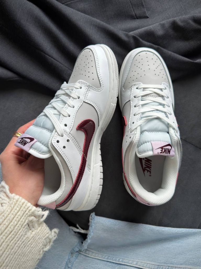 Кросівки Nike Dunk Low Sail Burgundy Crush