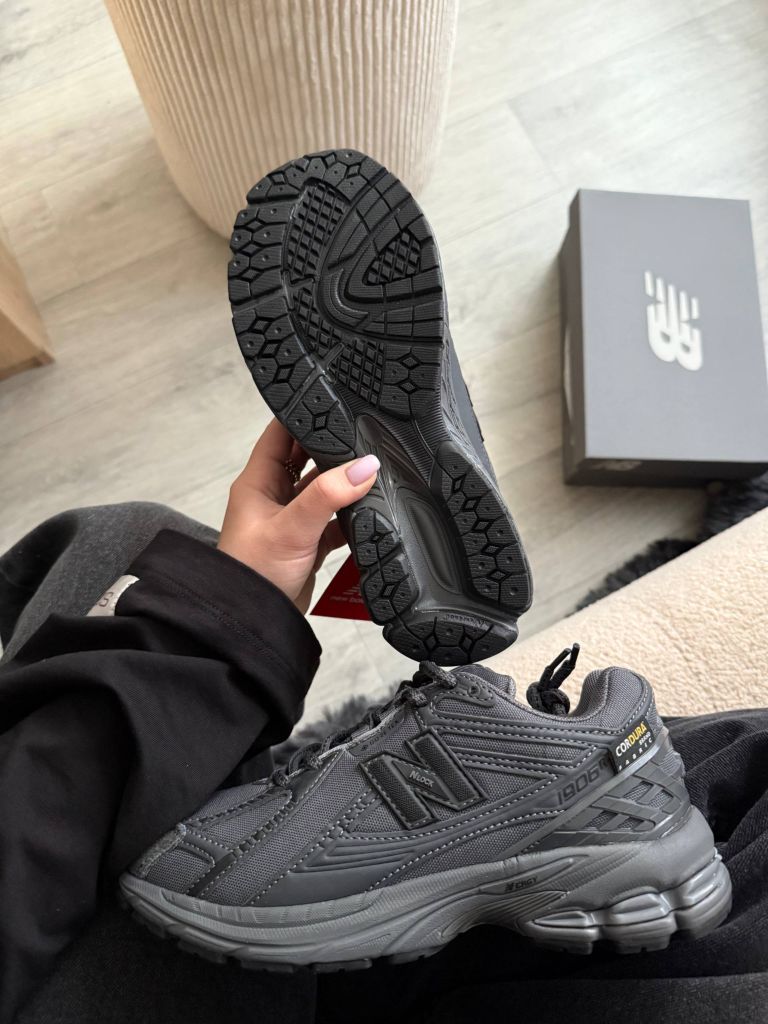 Кросівки сірі термо New Balance 1906 Grey Gore-Tex Cordura