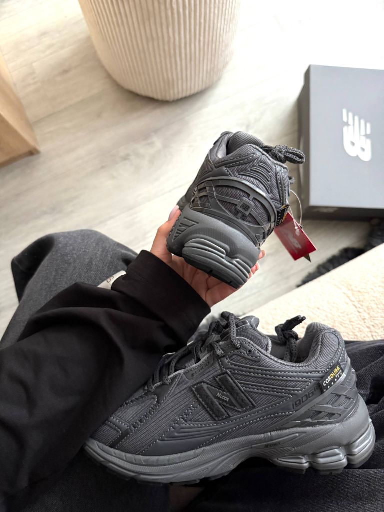 Кросівки сірі термо New Balance 1906 Grey Gore-Tex Cordura