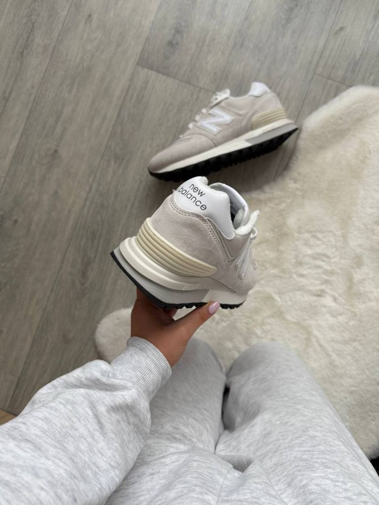 Кросівки термо-мембрана New Balance 574 Milk 