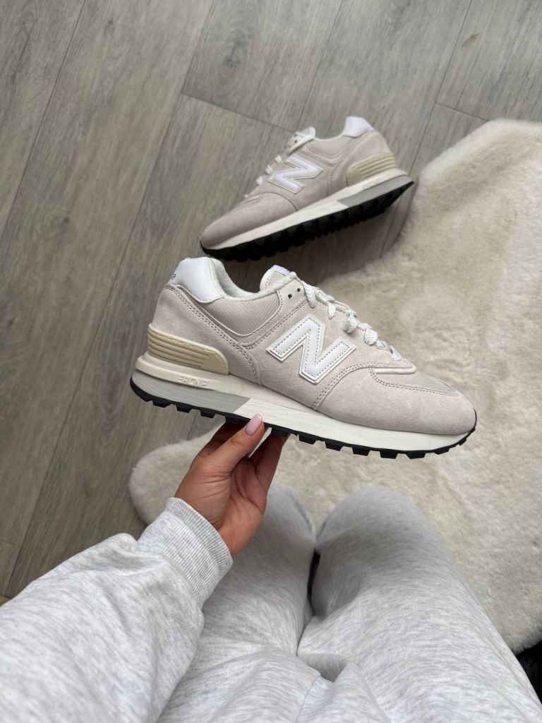 Кросівки термо-мембрана New Balance 574 Milk 
