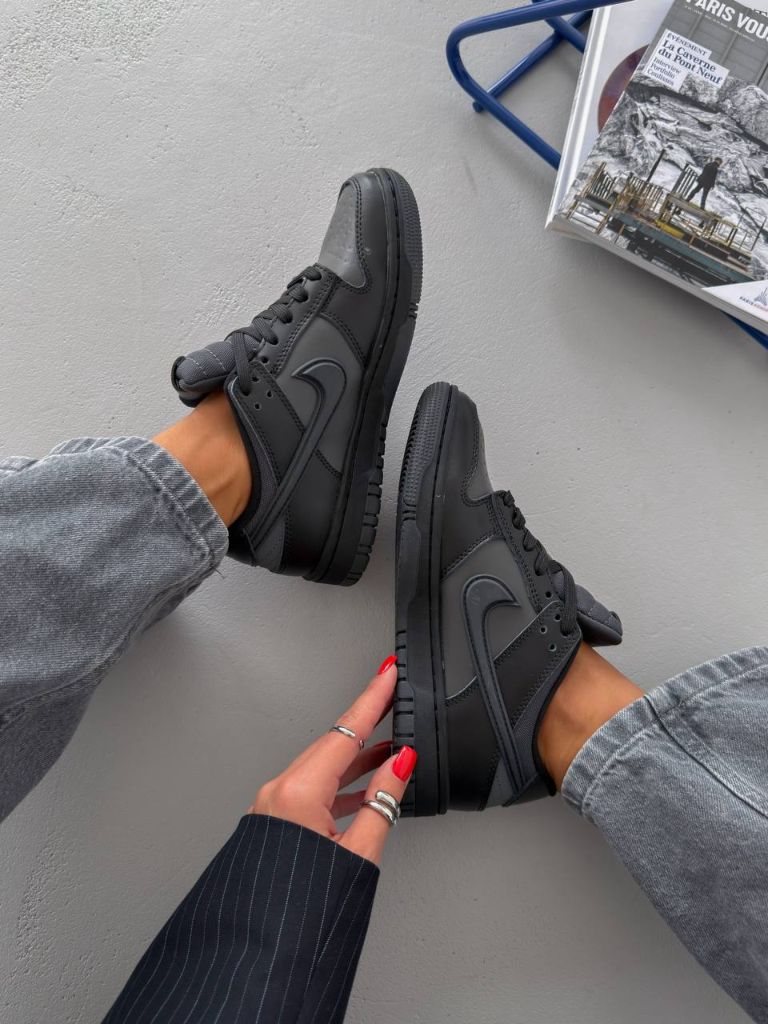 Кросівки чорні Nike Low Gore-Tex Black