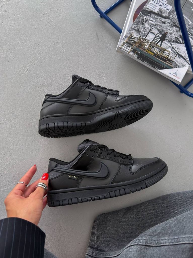 Кросівки чорні Nike Low Gore-Tex Black