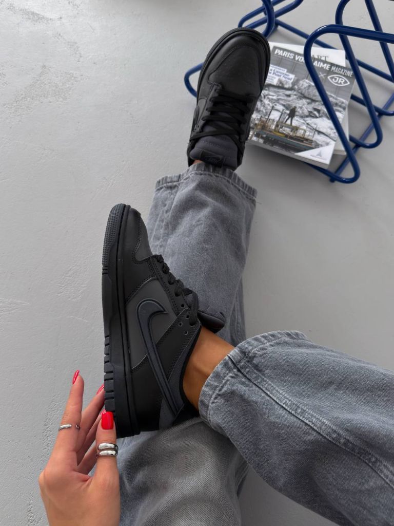 Кросівки чорні Nike Low Gore-Tex Black