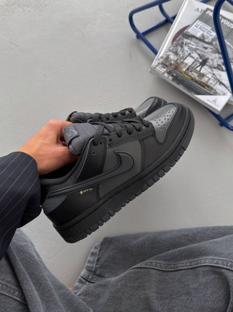 Кросівки чорні Nike Low Gore-Tex Black