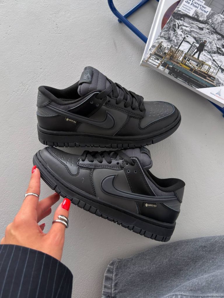 Кросівки чорні Nike Low Gore-Tex Black