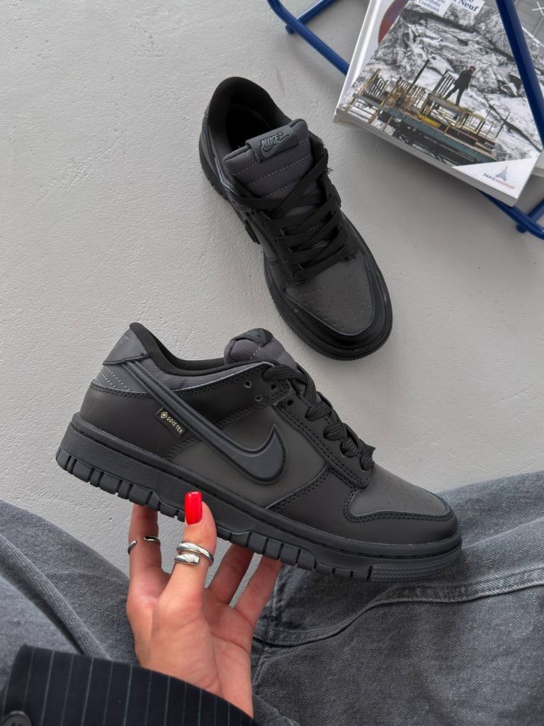 Кросівки чорні Nike Low Gore-Tex Black