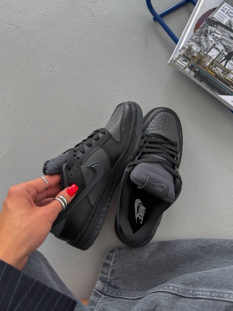Кросівки чорні Nike Low Gore-Tex Black