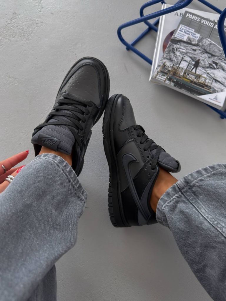 Кросівки чорні Nike Low Gore-Tex Black