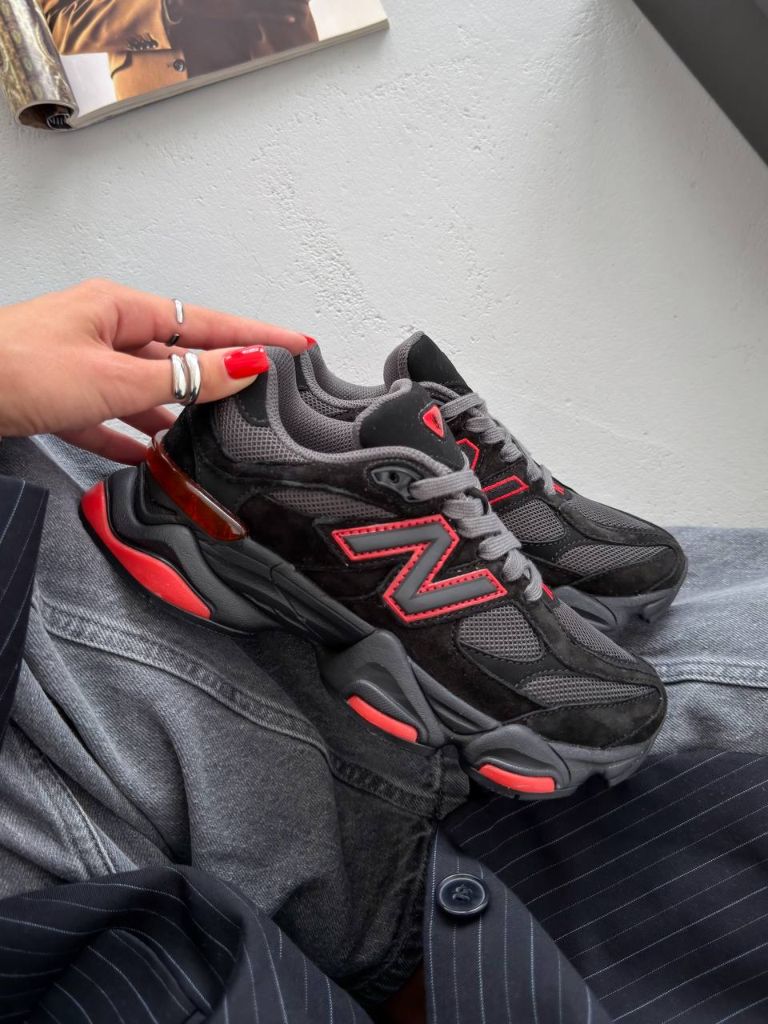 Кросівки New Balance 9060 Black Fire Cracker