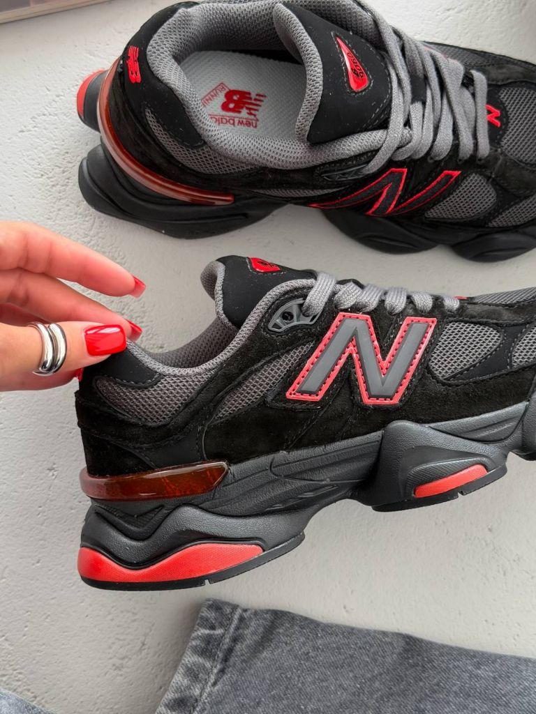 Кросівки New Balance 9060 Black Fire Cracker