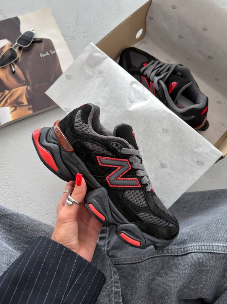 Кросівки New Balance 9060 Black Fire Cracker