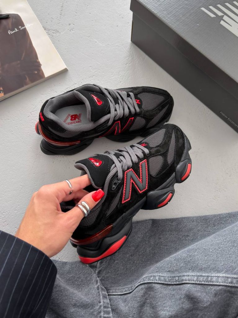 Кросівки New Balance 9060 Black Fire Cracker