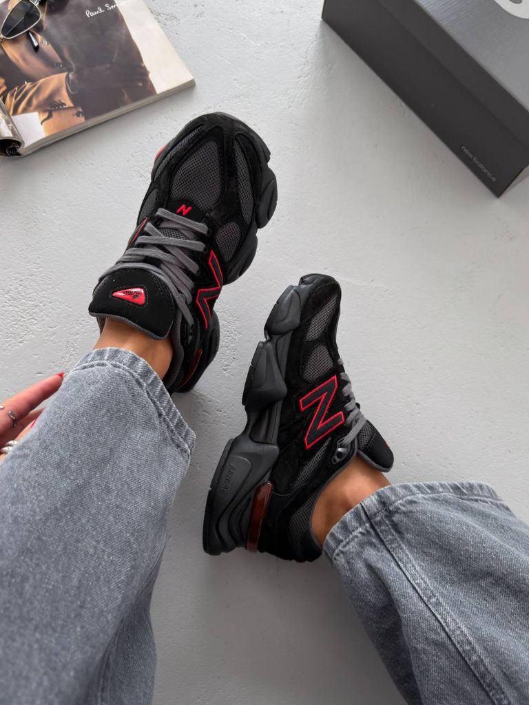 Кросівки New Balance 9060 Black Fire Cracker