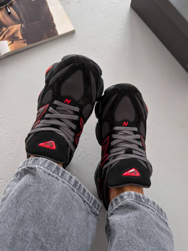 Кросівки New Balance 9060 Black Fire Cracker