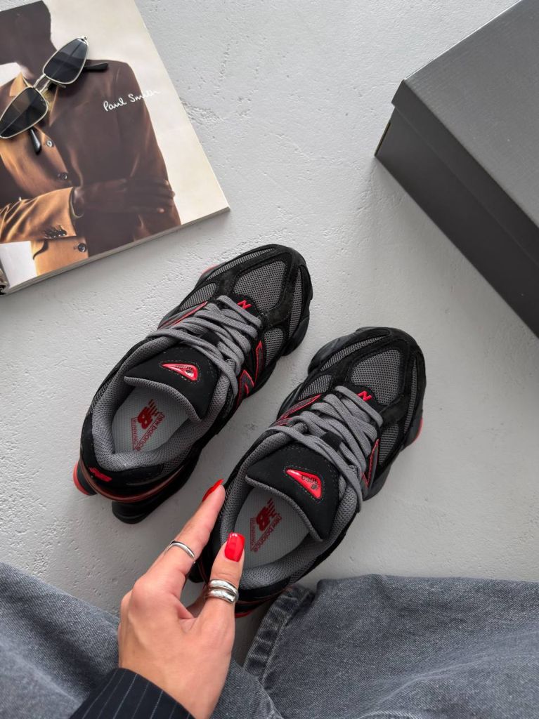 Кросівки New Balance 9060 Black Fire Cracker