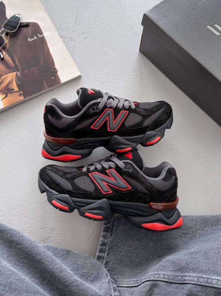 Кросівки New Balance 9060 Black Fire Cracker
