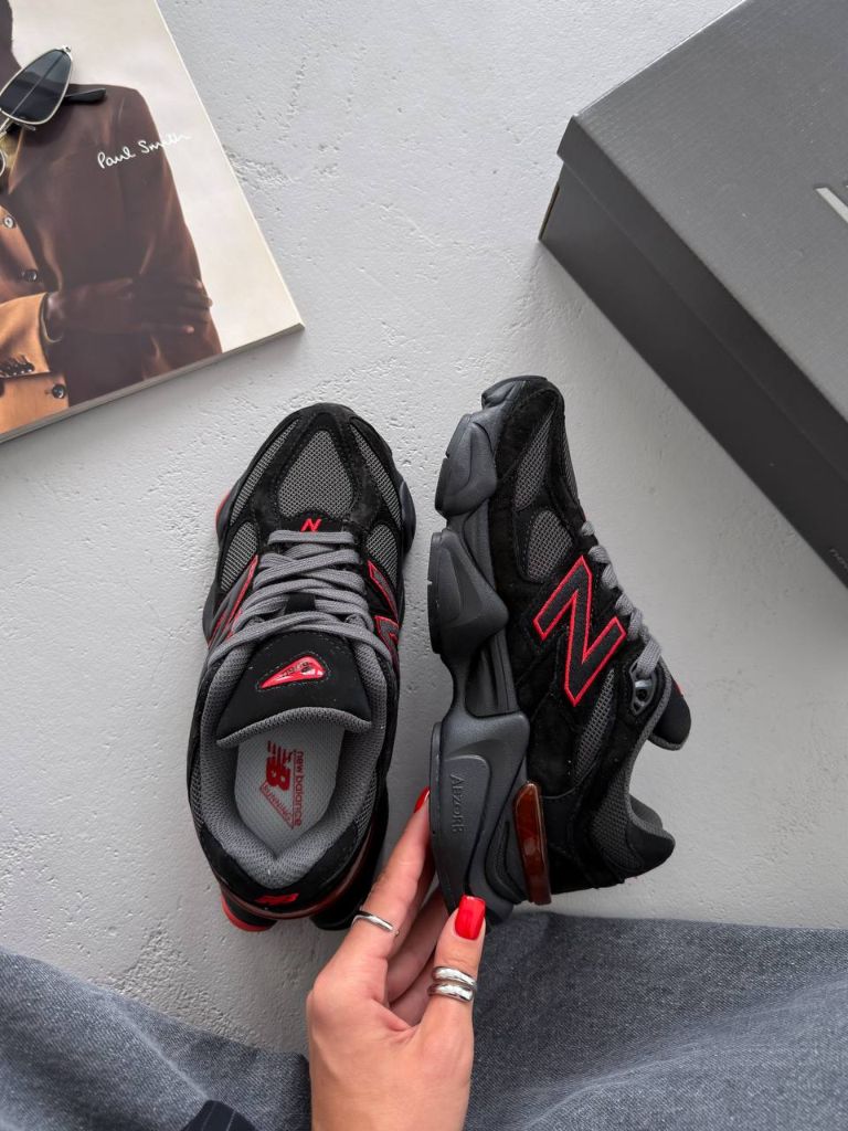Кросівки New Balance 9060 Black Fire Cracker