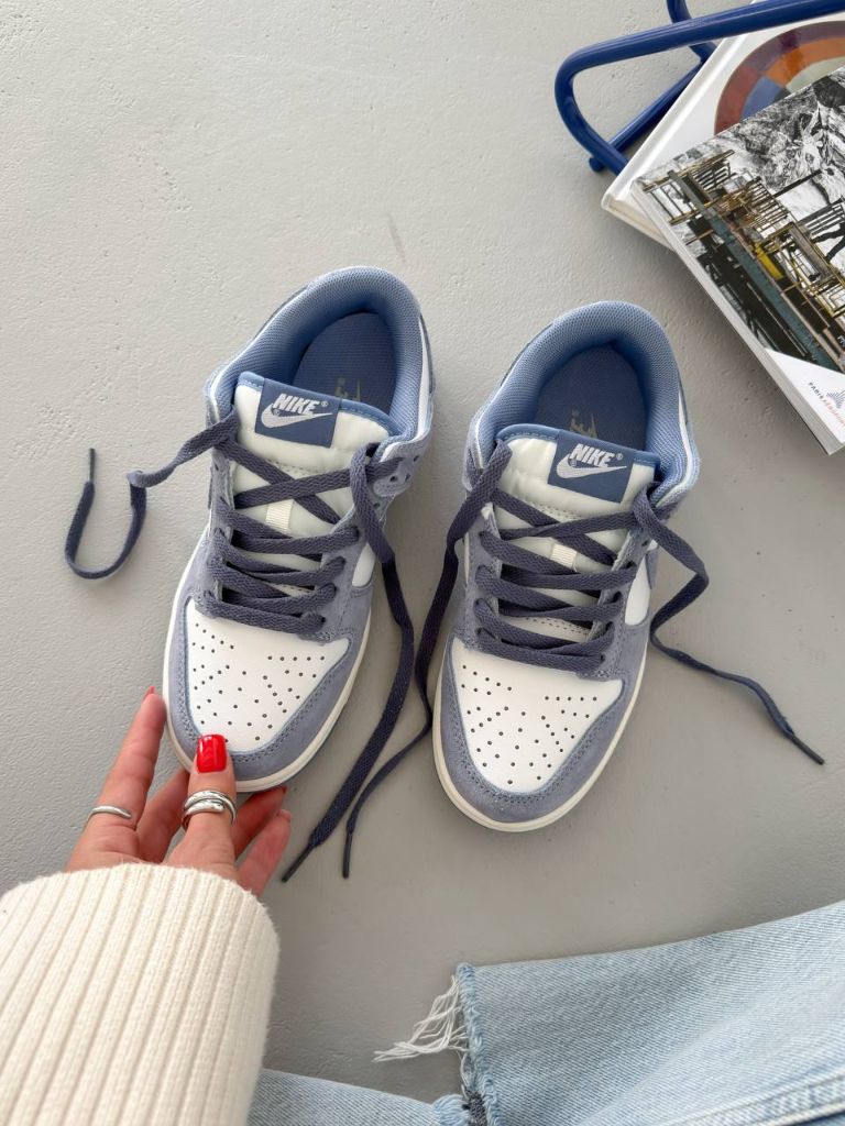Кросівки Dunk Low Premium World Indigo Mini Swoosh