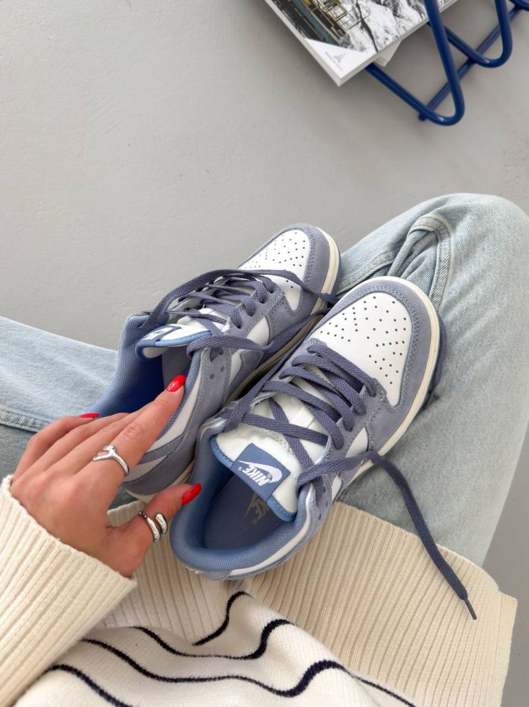 Кросівки Dunk Low Premium World Indigo Mini Swoosh