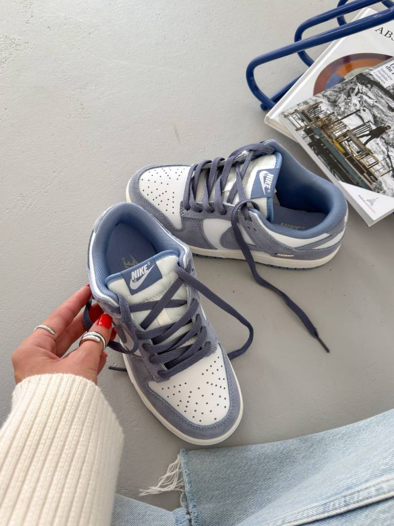 Кросівки Dunk Low Premium World Indigo Mini Swoosh