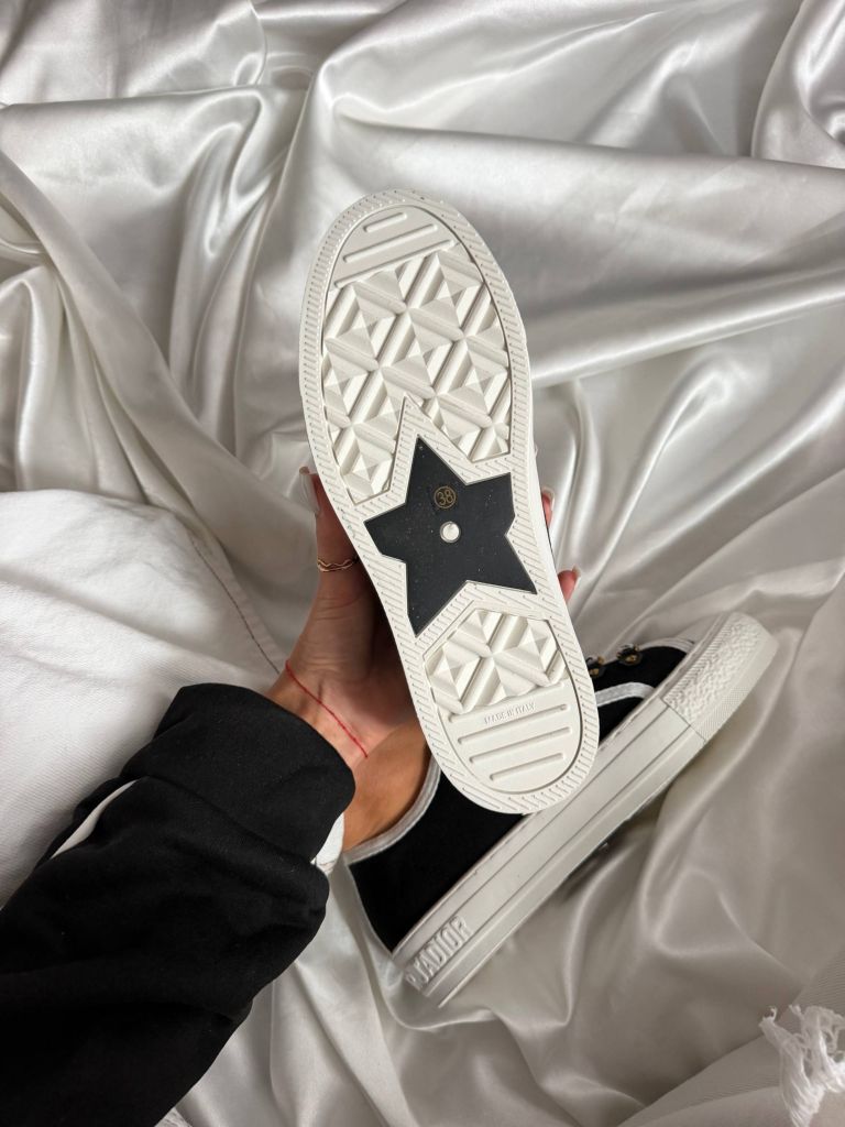 Кросівки чорні Dior Low-Top Black