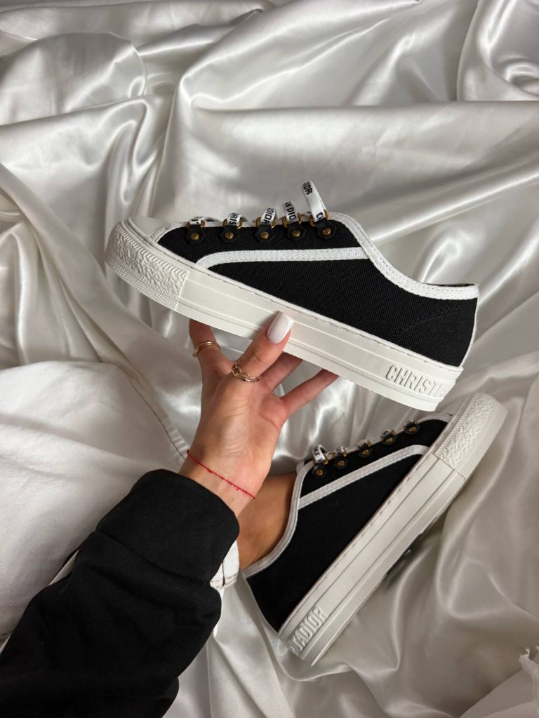 Кросівки чорні Dior Low-Top Black