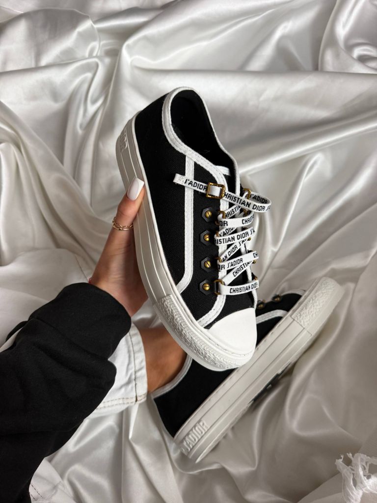 Кросівки чорні Dior Low-Top Black