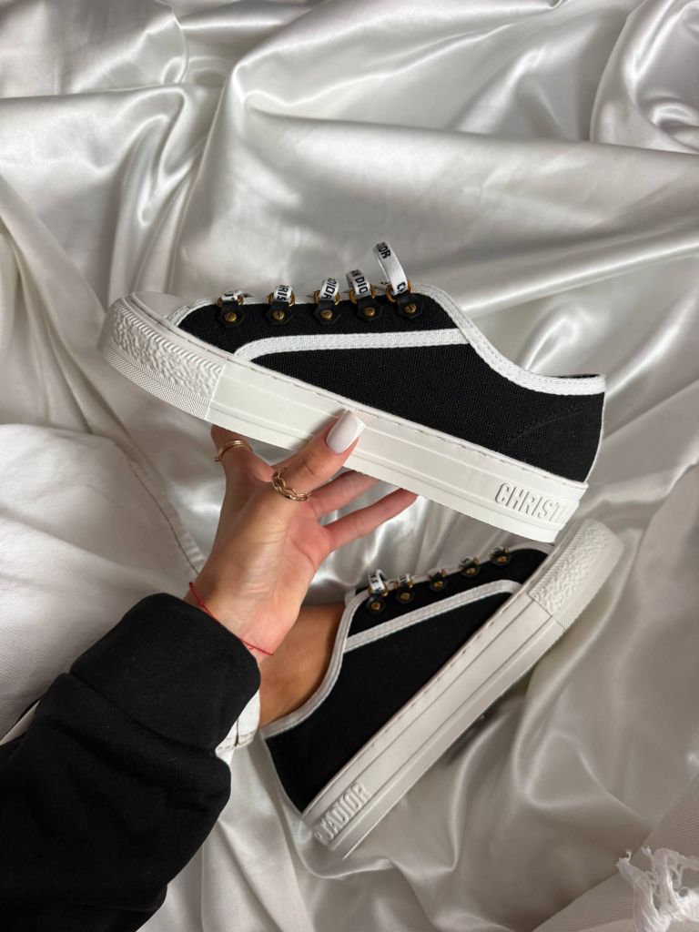 Кросівки чорні Dior Low-Top Black
